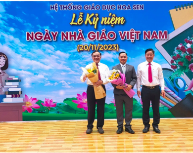 Hệ thống giáo dục Hoa Sen kỷ niệm 41 năm Ngày nhà giáo Việt Nam 20/11