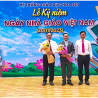 Hệ thống giáo dục Hoa Sen kỷ niệm 41 năm Ngày nhà giáo Việt Nam 20/11