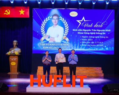 Giữ được sự ổn định trong học tập: Hành trình 2 năm liên tiếp đạt học bổng của một sinh viên HUFLIT